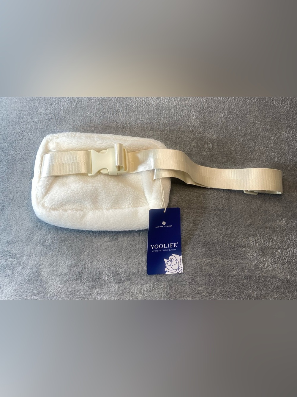 Sherpa Initial “L” Belt Bag Fanny Pack / crossbody NWT - Picture 5 of 13